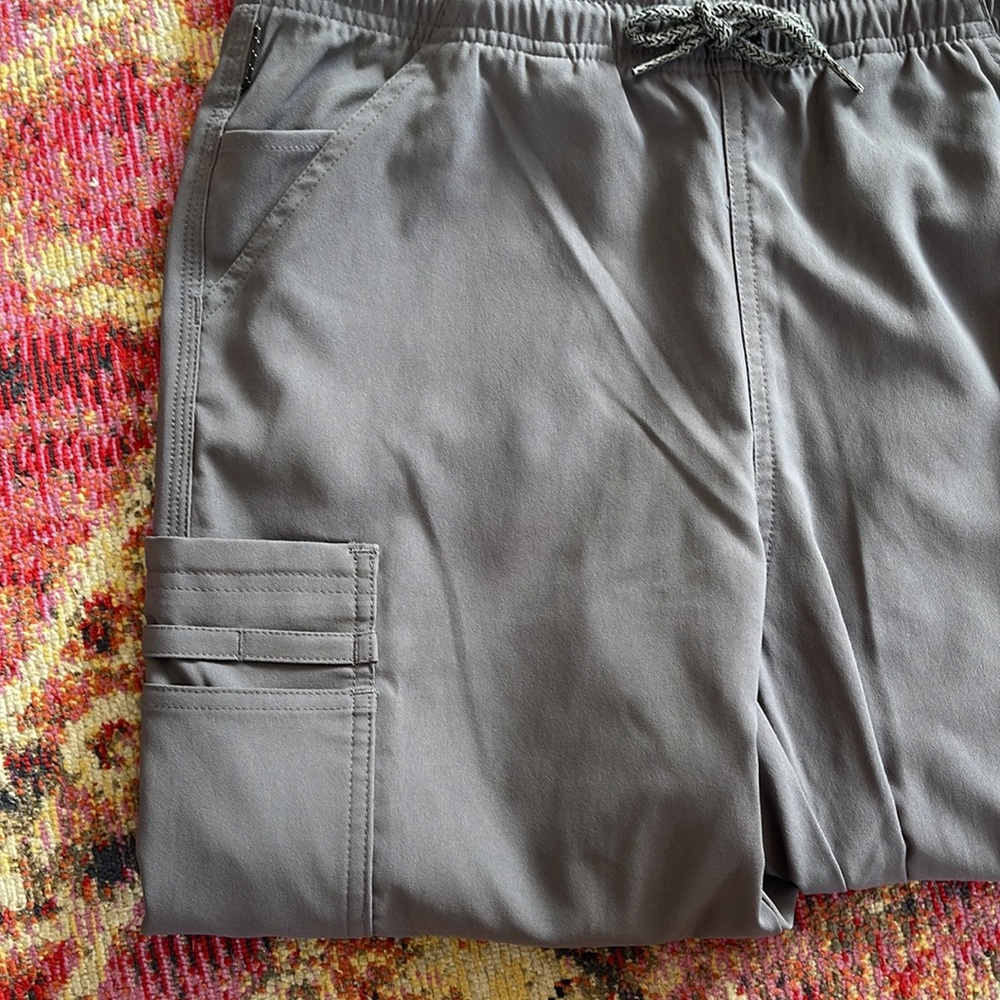 Carhartt Rugged Flex Slim Leg Scrub Pant Grey - Picture 4 of 8